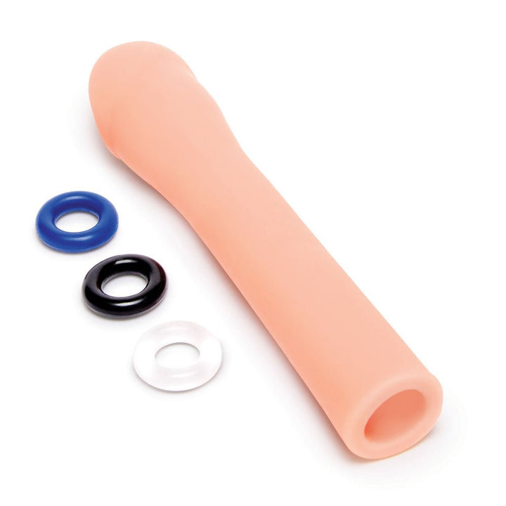 Size Up Realistic 3 Inch Penis Extender - Flesh