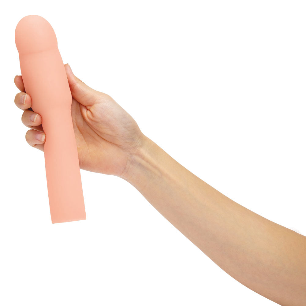 Size Up Realistic 4 Inch Penis Extender - Flesh