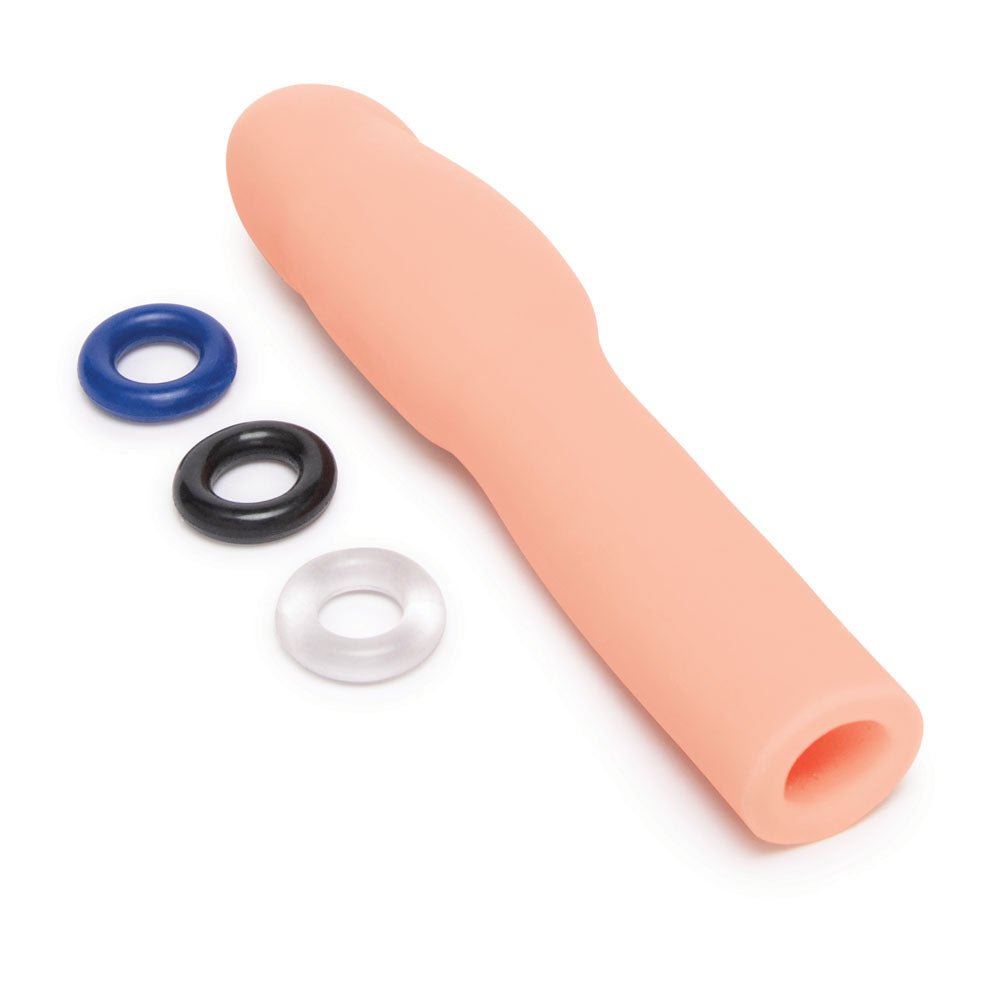 Size Up Realistic 4 Inch Penis Extender - Flesh