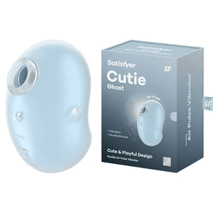 Satisfyer Cutie Ghost - Air Pulse Stimulator - Blue