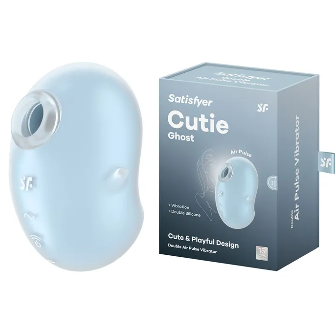 Satisfyer Cutie Ghost - Air Pulse Stimulator - Blue