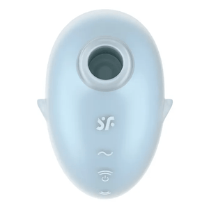 Satisfyer Cutie Ghost - Air Pulse Stimulator - Blue
