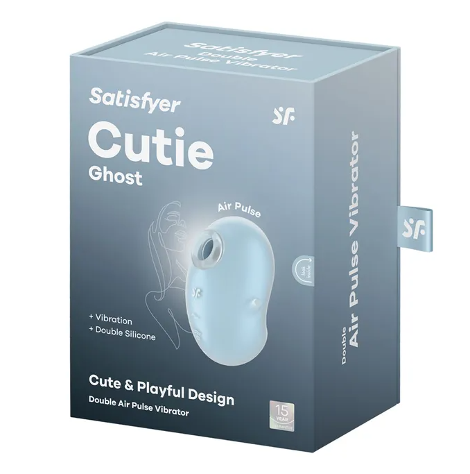 Satisfyer Cutie Ghost - Air Pulse Stimulator - Blue