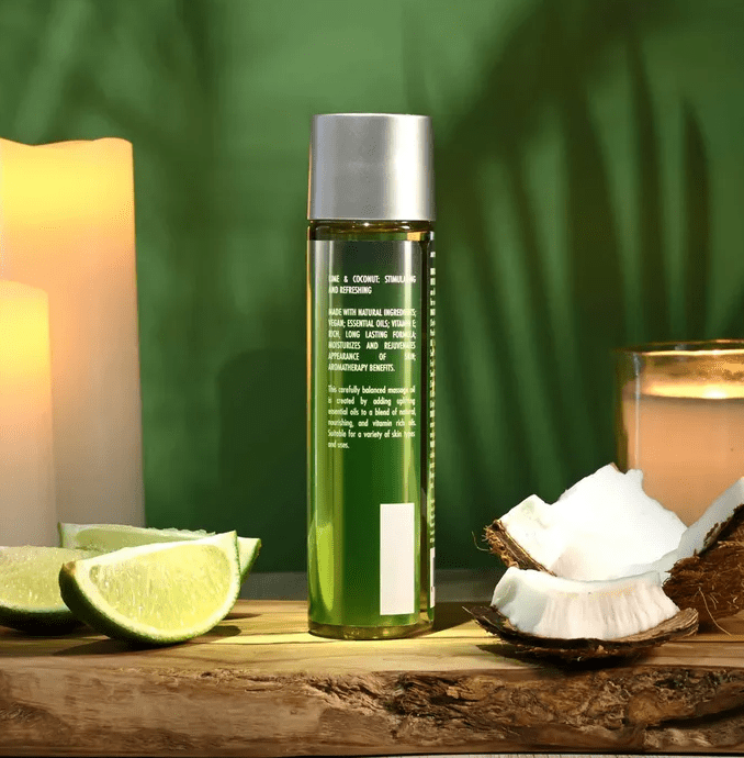 Evolved Anoint Perfumery - Lime Infused Coconut  Massage Oil - 120ml