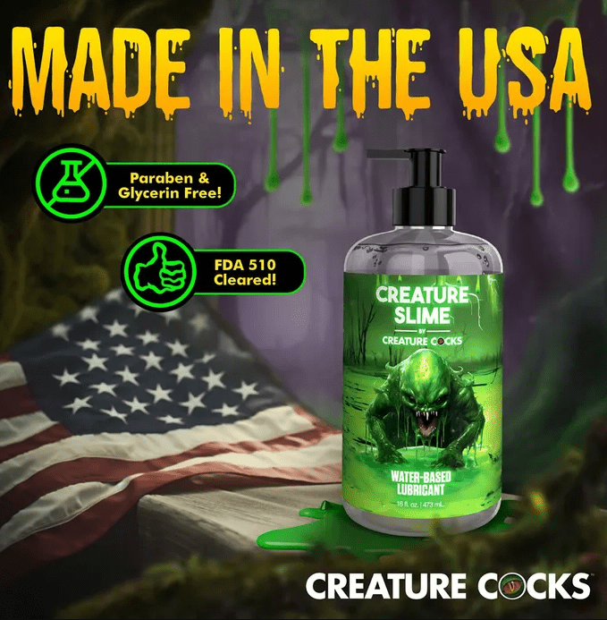 Creature Cocks Water-Based Lubricant - 473ml