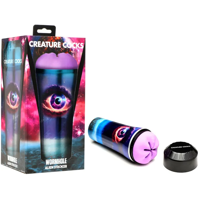 Creature Cocks Wormhole Alien Stroker - Purple