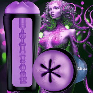 Creature Cocks Wormhole Alien Stroker - Purple