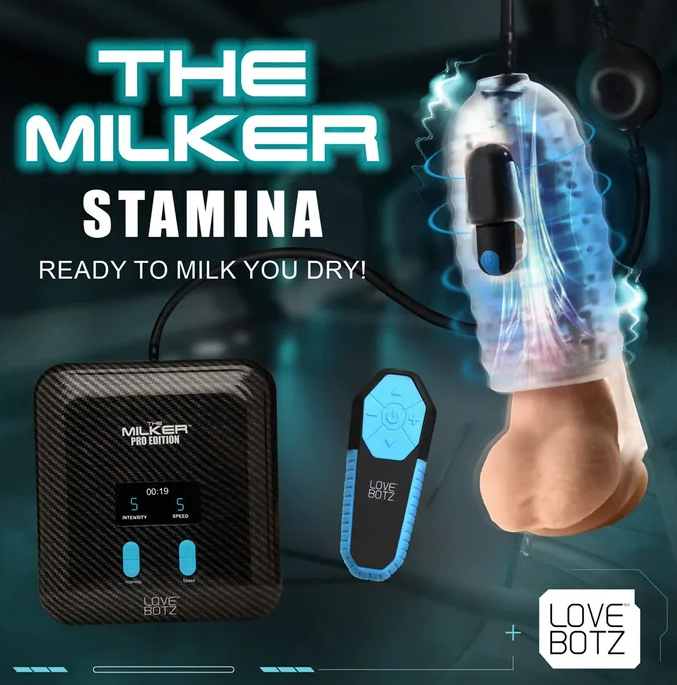 LoveBotz The Milker Stamina - Milking Masturbator