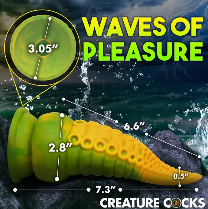 Creature Cocks Monstropus 2.0 - Vibrating Tentacled Monster Dildo