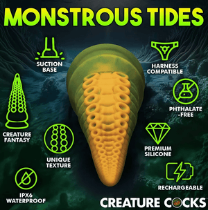 Creature Cocks Monstropus 2.0 - Vibrating Tentacled Monster Dildo