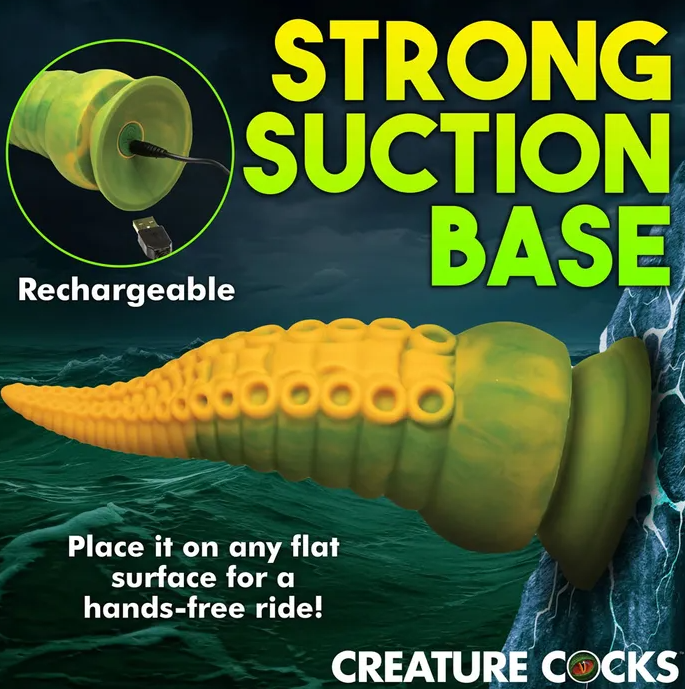 Creature Cocks Monstropus 2.0 - Vibrating Tentacled Monster Dildo