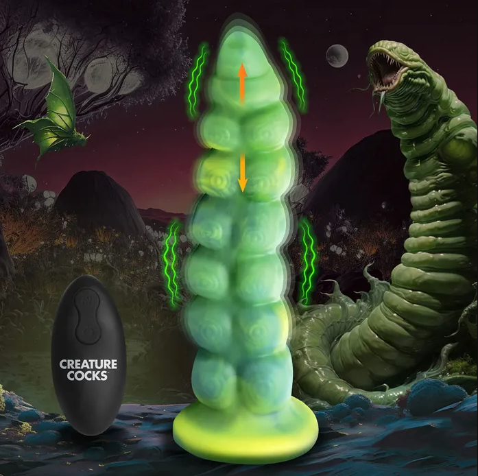 Creature Cocks Squirmer Thrusting Fantasy Dildo