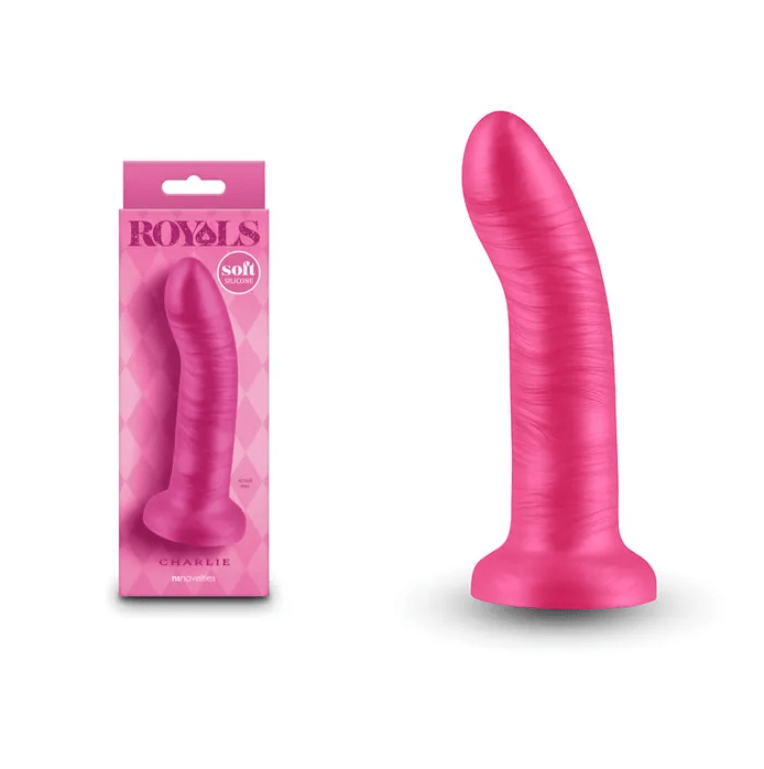 Royals - Charlie 5 Inch Dong - Metallic Pink