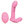 Inmi Flickers G-Flick Vibrator With Remote - Pink