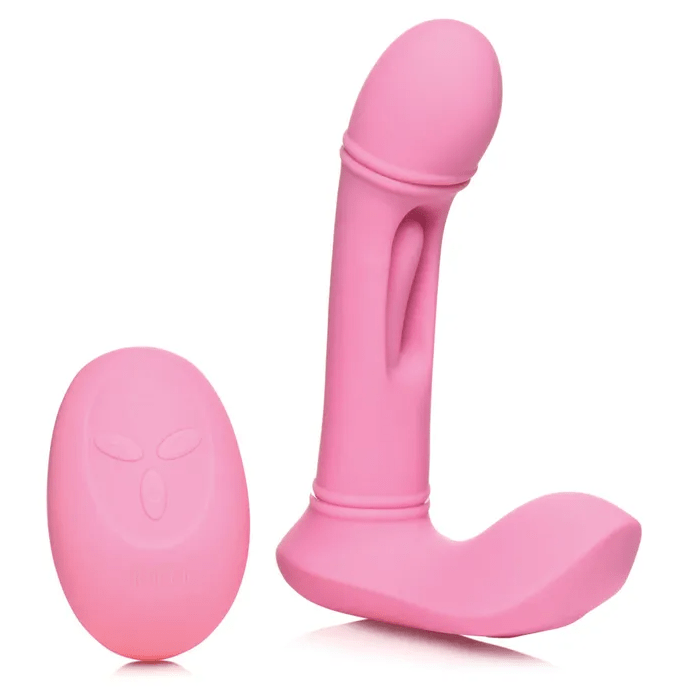 Inmi Flickers G-Flick Vibrator With Remote - Pink