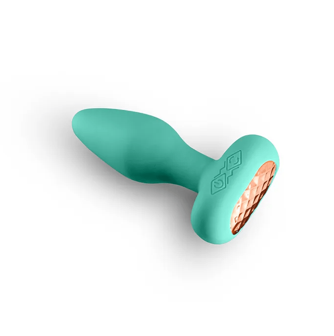 Techno - Prism Butt Plug With App Control - Teal