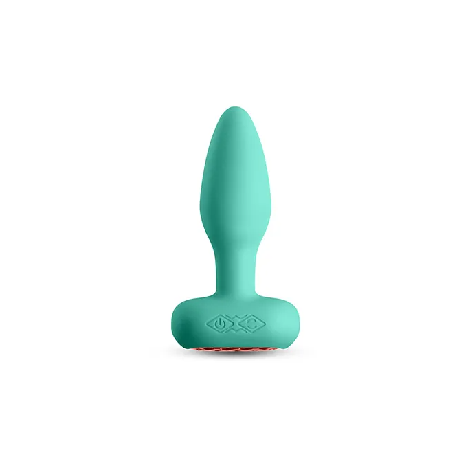 Techno - Prism Butt Plug With App Control - Teal