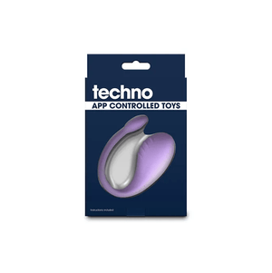 Techno - Rave - Bullet Vibrator With App Control - Purple