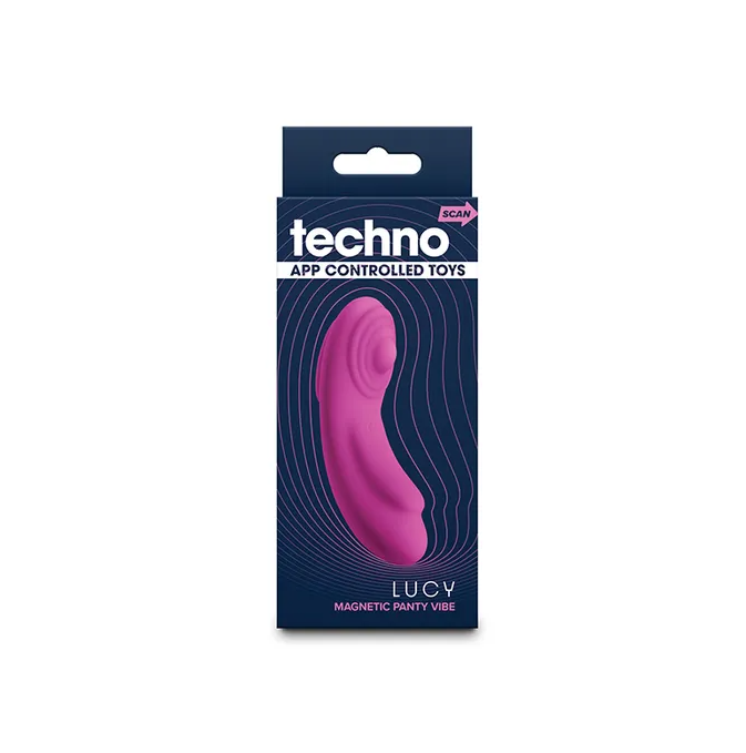 Techno - Lucy - Panty Vibrator With App Control - Magenta