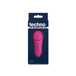 Techno - Lucy - Panty Vibrator With App Control - Magenta