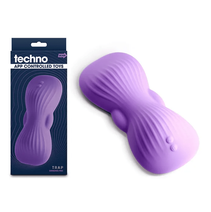 Techno - Trap - Vibrating Grind Pad with App Control - Purple