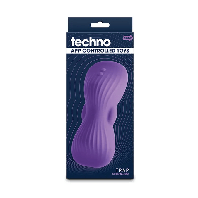 Techno - Trap - Vibrating Grind Pad with App Control - Purple