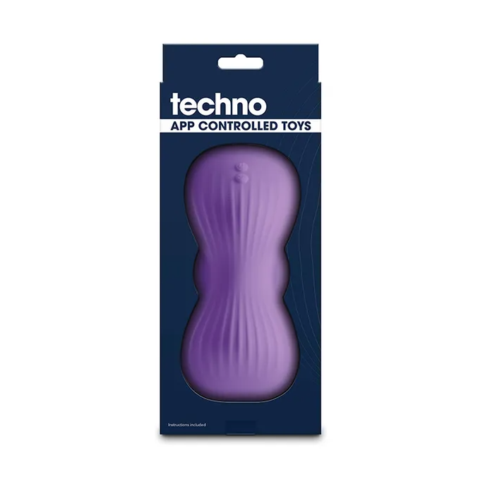 Techno - Trap - Vibrating Grind Pad with App Control - Purple