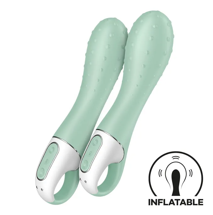 Satisfyer Air Pump 3 - Inflatable G-Spot Vibrator - Mint