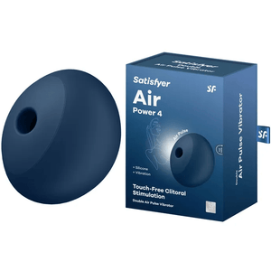 Satisfyer Air Power 4 Air Pulse Stimulator - Navy