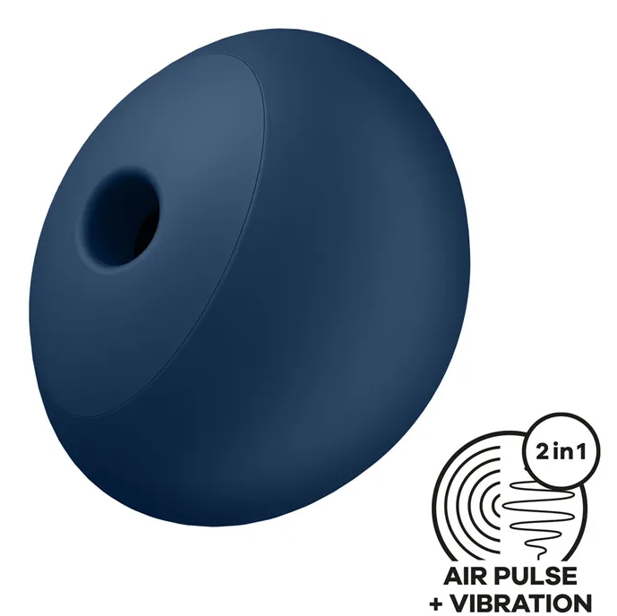 Satisfyer Air Power 4 Air Pulse Stimulator - Navy