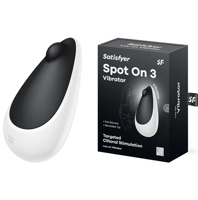 Satisfyer Spot On 3 Lay-On Stimulator - Black