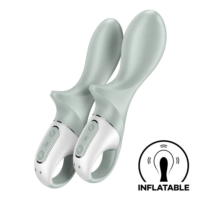 Satisfyer Air Pump Booty 3 - Inflatable Anal Vibrator - Grey