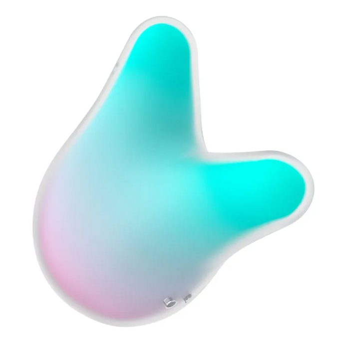 Satisfyer Mermaid Vibes - Double Air Pulse Stimulator - Mint/Pink