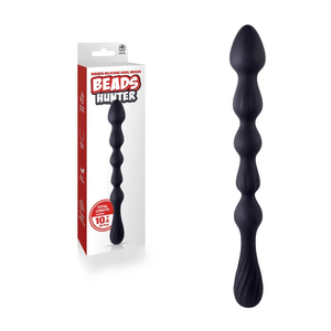 Beads Hunter - 10.5 Inch Anal Beads - Black