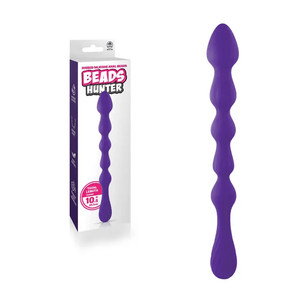 Beads Hunter - 10.5 Inch Anal Beads - Purple