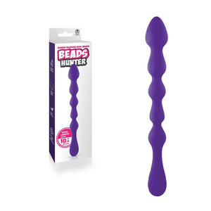 Beads Hunter - 10.5 Inch Anal Beads - Purple