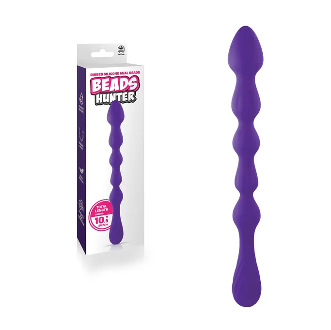 Beads Hunter - 10.5 Inch Anal Beads - Purple