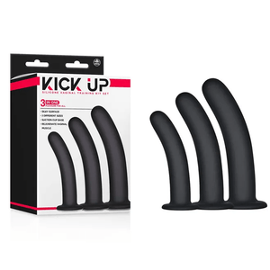 Kick Up Silicone Vaginal Training Kit - Black