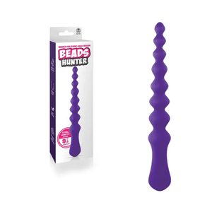 Beads Hunter - 9.5 Inch Anal Beads - Purple