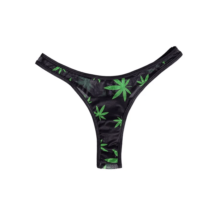 Maia Date Night 420 L/XL Black Panty with Bullet Vibe