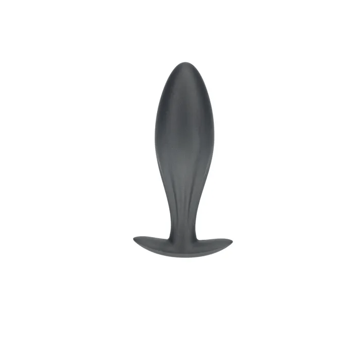 Ouch! Oval Anal Plug - Gun Metal