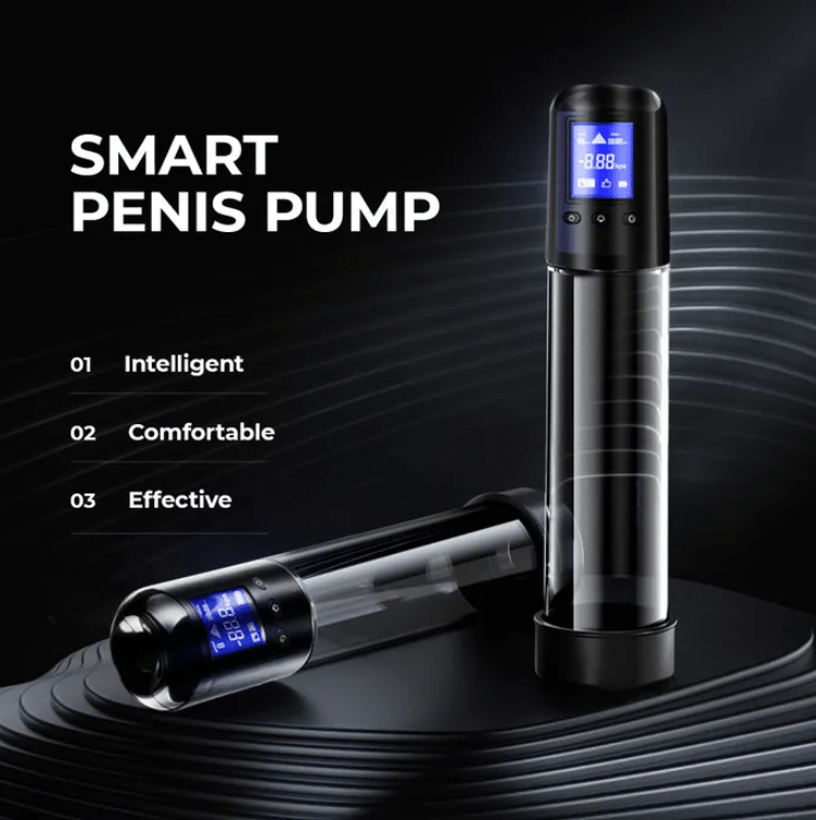 LuvPump Smart Automatic Penis Pump with LCD Screen