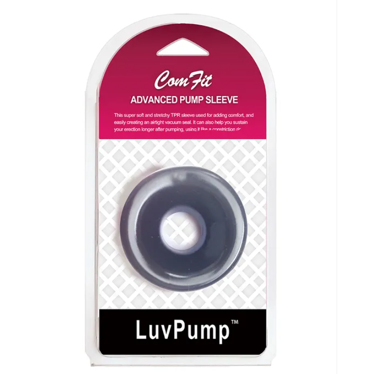 LuvPump ComFit Silicone Sleeve - Black