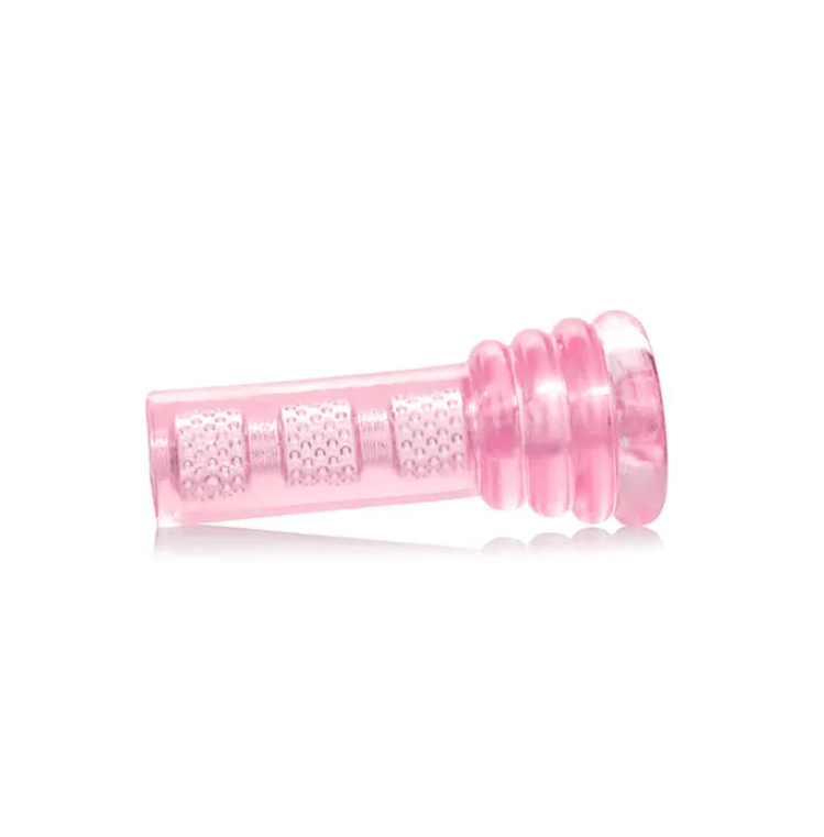 Adam & Eve Super Head Honcho Oral Stroker - Pink