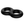 Crazy Bull Double Donut Cock & Ball Ring - Black