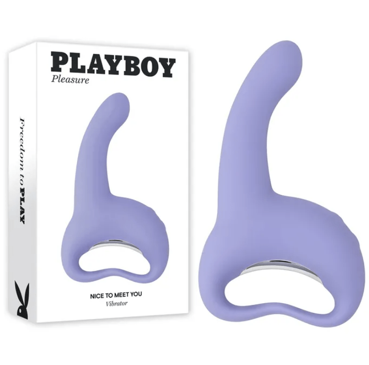Playboy Pleasure Nice To Meet You Vibrator - Purple