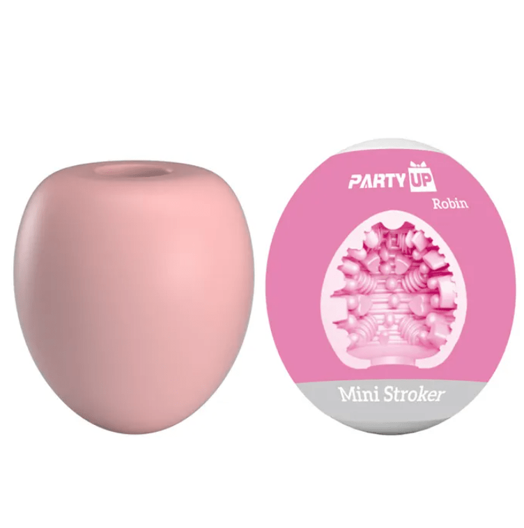 Party Up Robin Mini Stroker - Pink