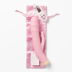 Girls Get Off DeeDee Thrusting Rabbit Vibrator - Pink