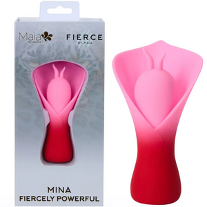 Maia Mina Fluttering Flower Stimulator - Red