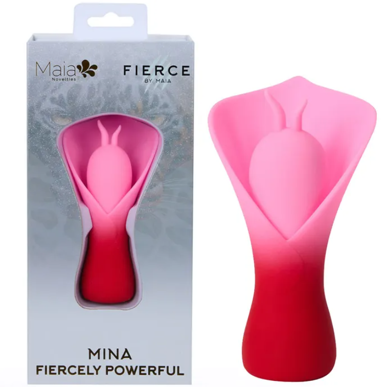 Maia Mina Fluttering Flower Stimulator - Red